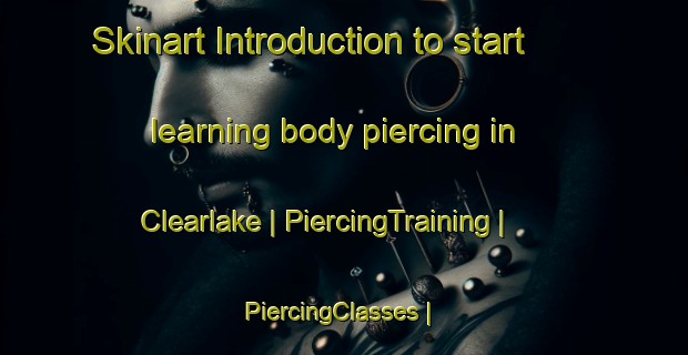 Skinart Introduction to start learning body piercing in Clearlake | PiercingTraining | PiercingClasses | SkinartTraining-United States